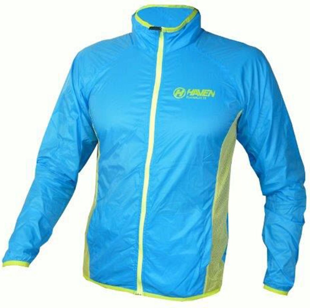 HAVEN Winddichte Fahrradjacke - FEATHERLITE BREATH - Schwarz XS