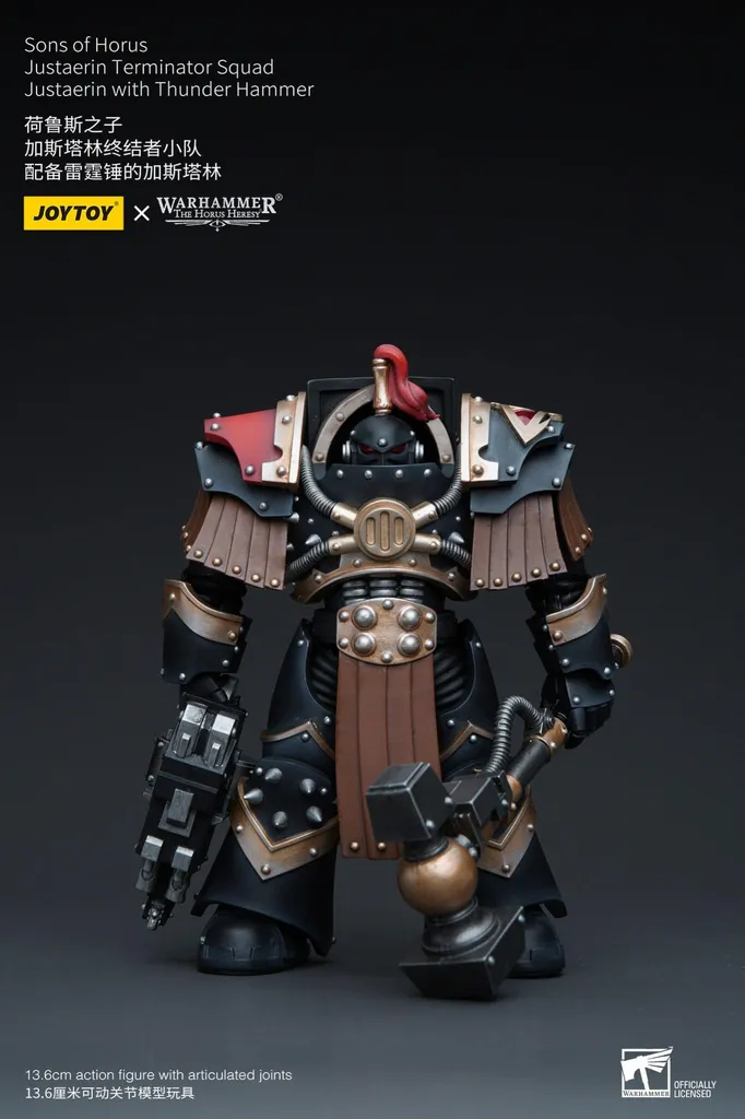 Figurine de Collection Warhammer Justaerin Terminator Sons of Horus