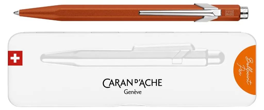 Caran d'Ache 849 Colormat-X Arancione | Icona di Scrittura Svizzera