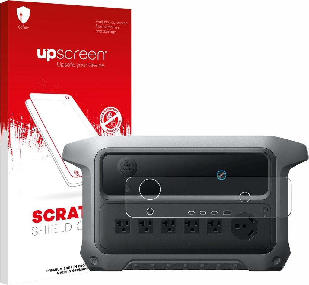 upscreen Schutzfolie für Anker SOLIX C2000 Gen 2 Displayschutz Displayschutzfolie Folie Klar Transparent