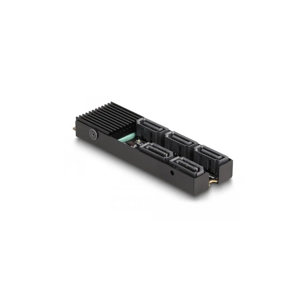 Multiplicateur M.2 Key B+M vers 5 x SATA - Format 2280 avec Débit 6 Gb/s