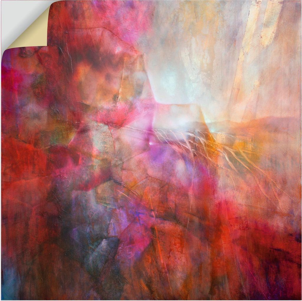 ARTland Wandbild, selbstklebend Von Innen Heraus Größe: 30x30 cm