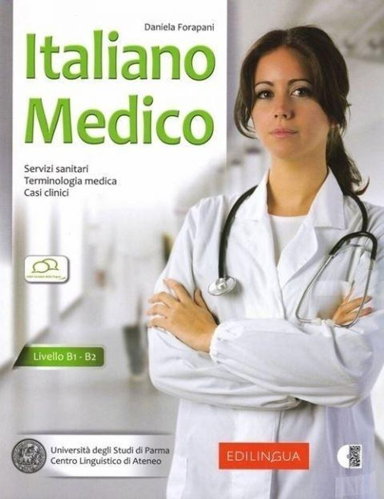 Italiano Medico: libro + audio online - Daniela Forapani Immagine del prodotto 