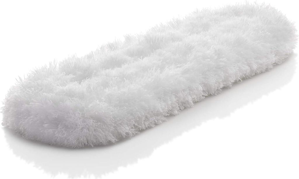 Staubwedelkopf mit flexiblen Kanten für Böden und Wände, Polyester, Weiß, 1er-Pack