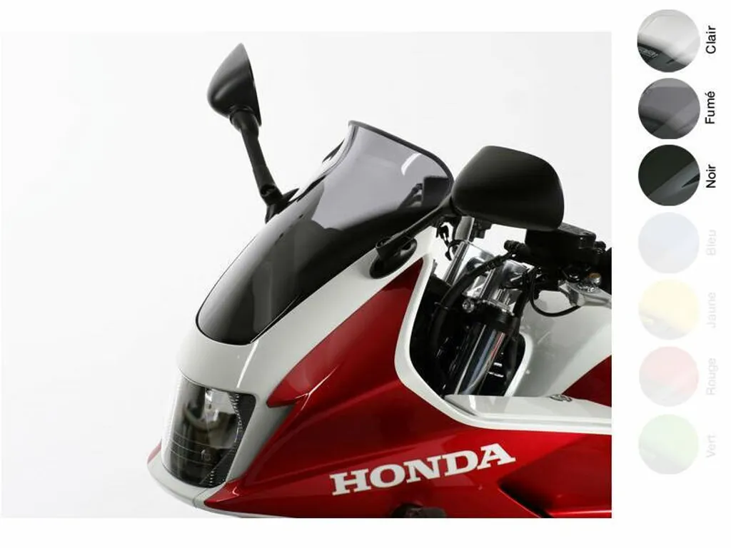 Pare-brise Spoiler S MRA Noir pour Honda CB1300F S - Haute Résistance