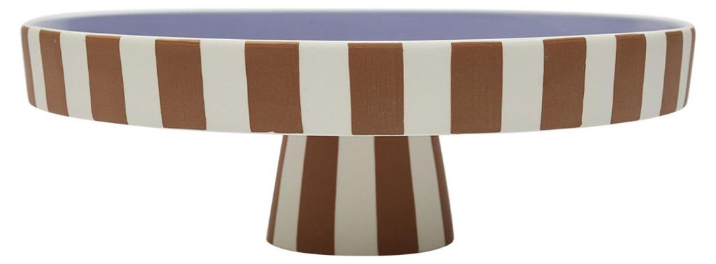 OYOY LIVING Serviertabletts L27xW27xH9 braun