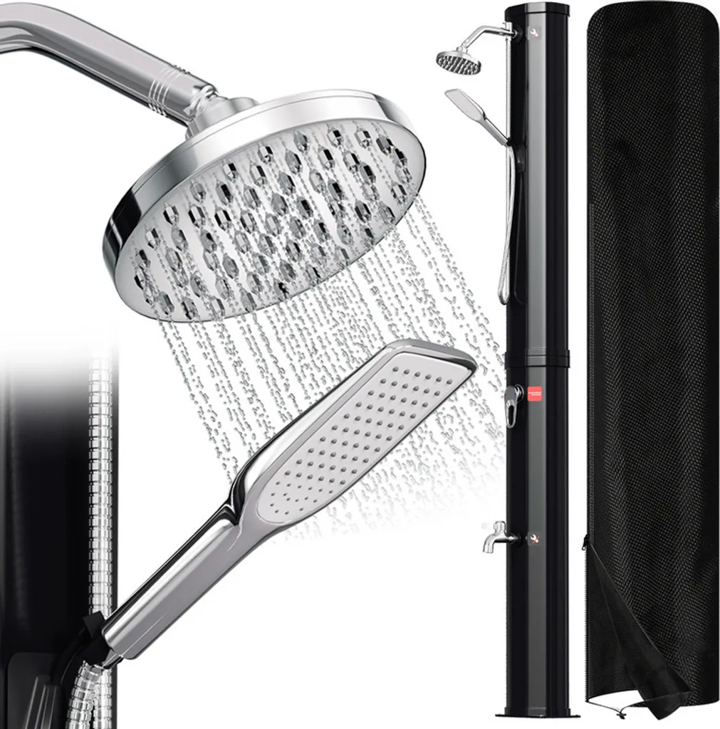Doccia da Giardino Solare 40L: Benessere Outdoor e Design Deluxe
