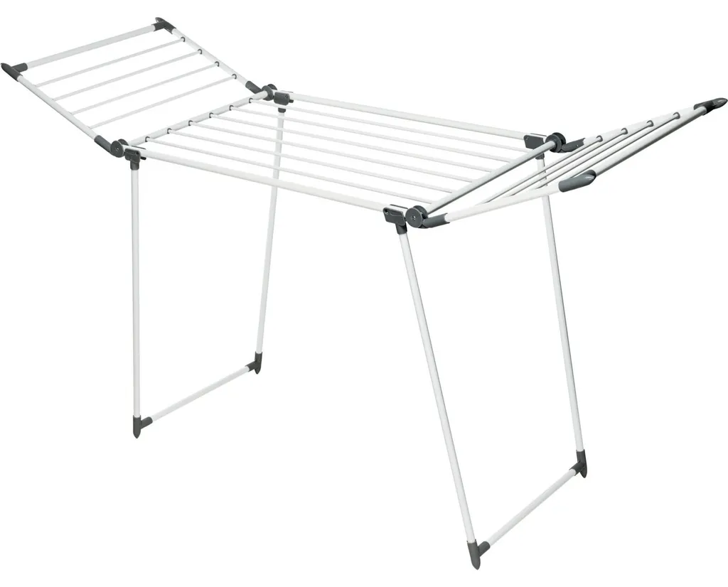 Séchoir à linge intérieur métal 110 cm - Pour séchage facile en appart