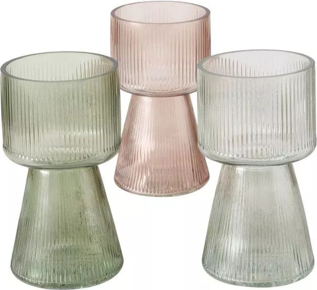Vase Imano, 3 sort. H=18 cm Produktbild 1