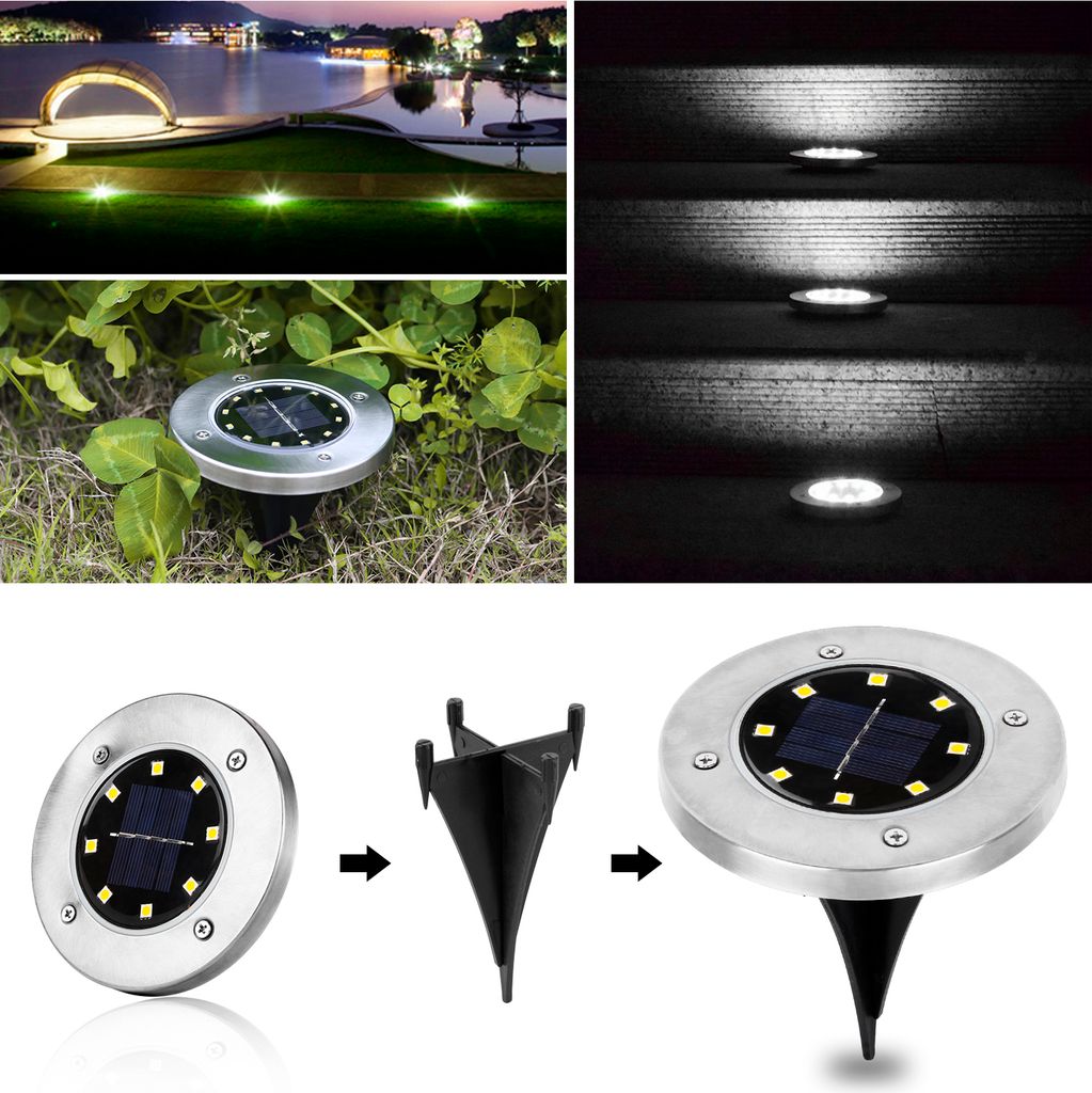 Speed 20 x LED Solarlampe Bodeneinbaustrahler Solar Produktbild 8