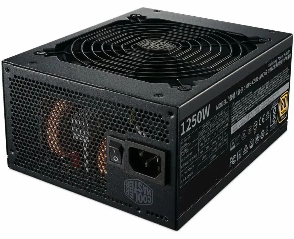 Cooler Master MWE 1250W V2 ATX 3.1 Gold Alimentation PC Performance - 6