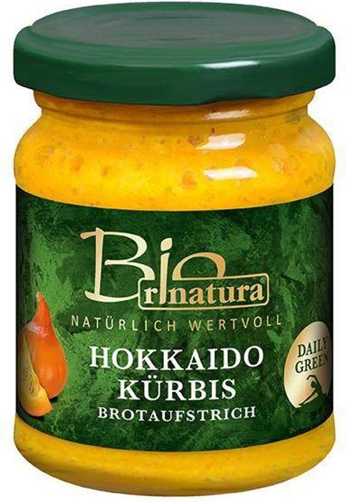 Rinatura Hokkaido Kürbis Brotaufstrich  125 G Glas Vegan Produktbild 
