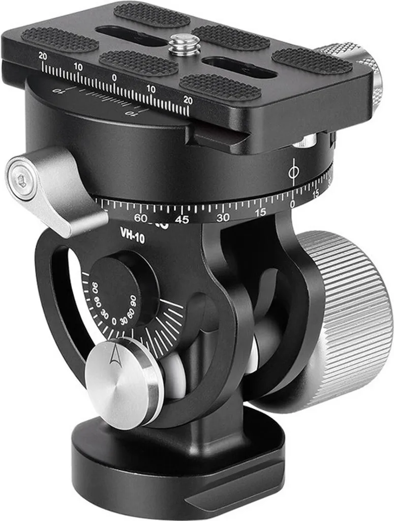 Leofoto VH-10 Monopod Head - 2-Way Tilt Arca Swiss System