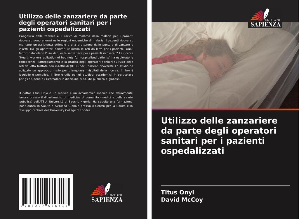 Utilizzo delle zanzariere da parte degli operatori sanitari per i pazienti ospedalizzati