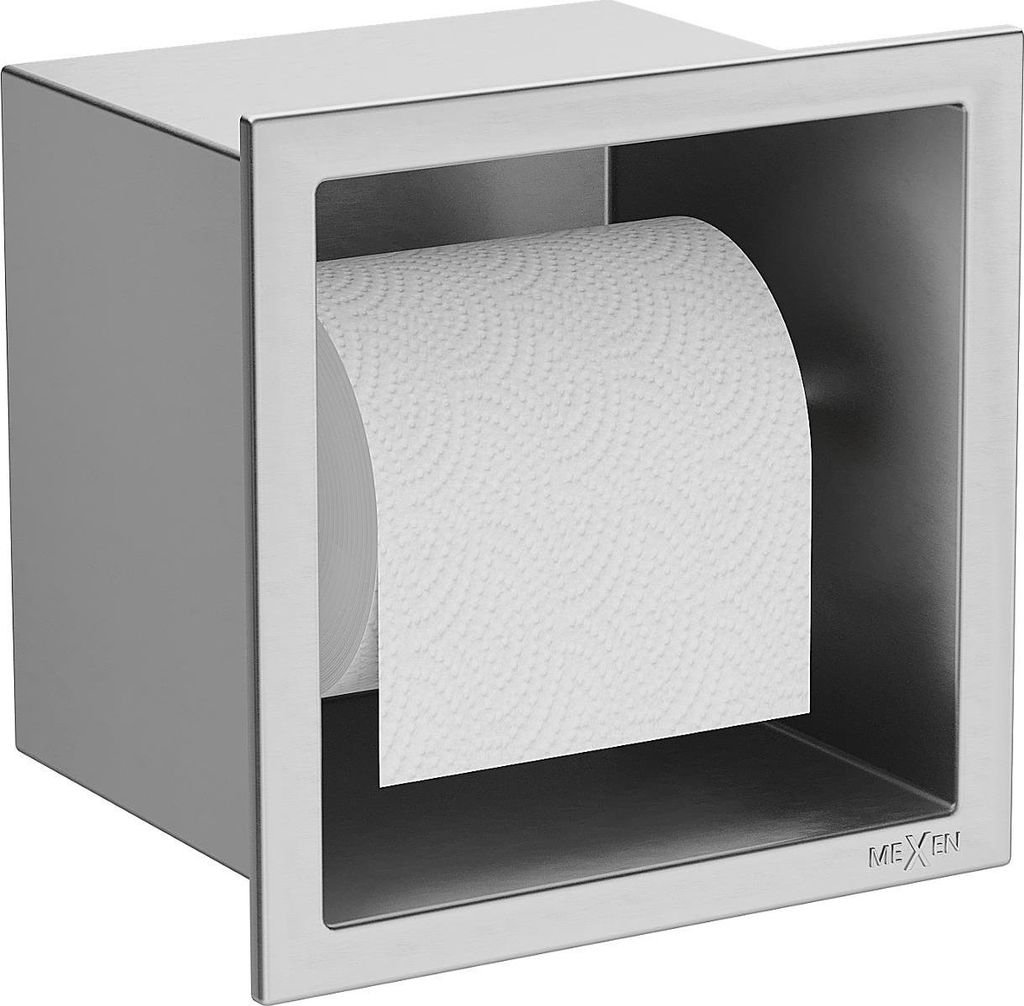 Mexen X-Wall-P supporto per carta igienica, inox - 1913 Immagine del prodotto 