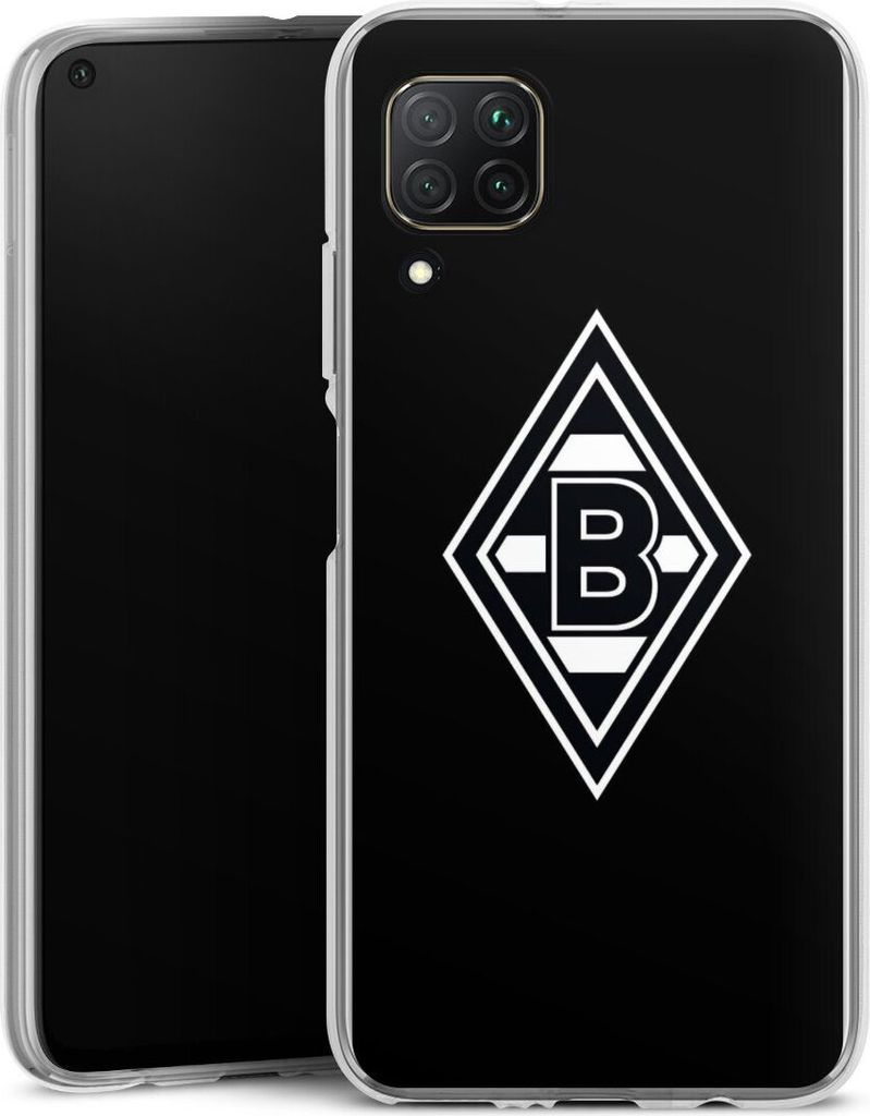 DeinDesign Handyhülle für Huawei P40 Lite Silikon Hülle Case Smartphone Schutzhülle Borussia Mönchengladbach Gladbach Wappen
