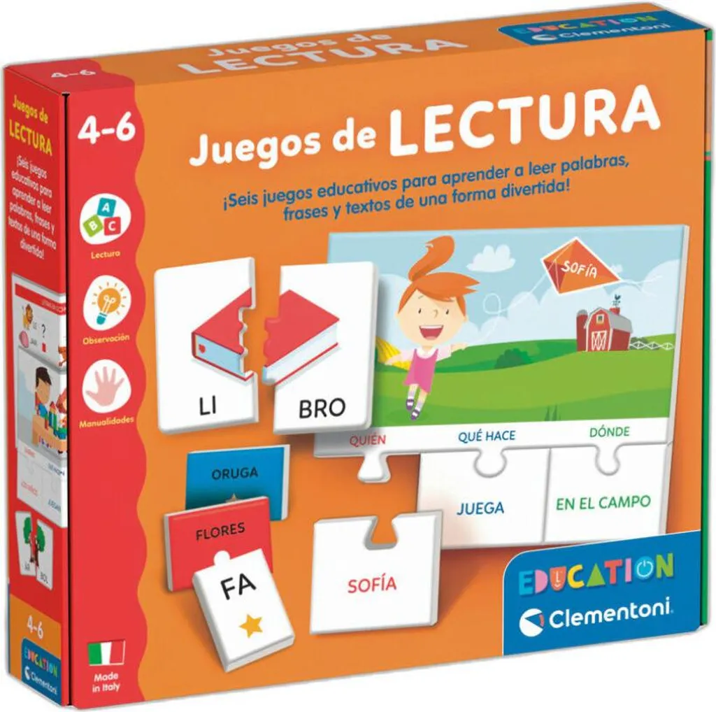 Jeux de lecture en espagnol éducatifs pour apprendre la langue ibérique