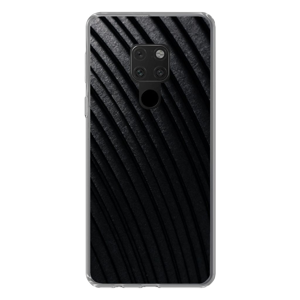 MuchoWow Handyhülle Schutzhülle Hülle für Huawei P40 Lite Papier - Farbton - Abstrakt Silikon Softcase Handy Hülle - Handy