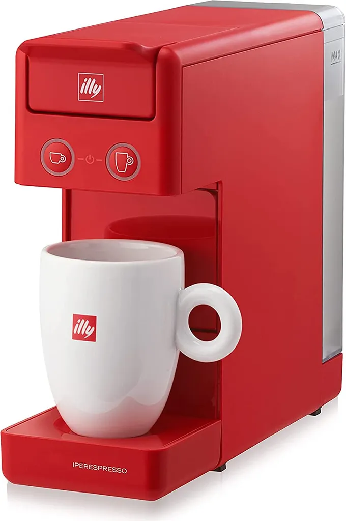 Machine à café compacte Illy Y3.3 Rouge idéale pour petits espaces
