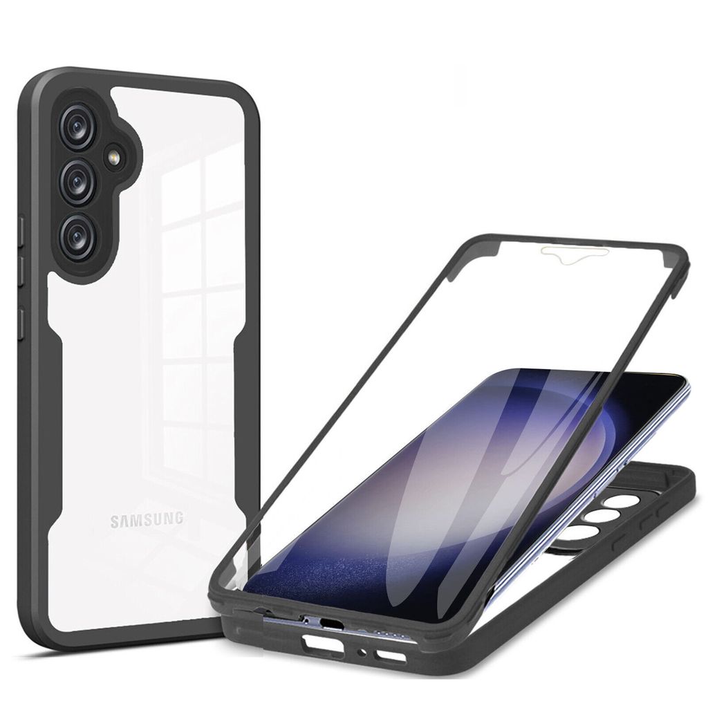 360° Grad Hülle für Samsung Galaxy S23 FE vollschutz Produktbild 
