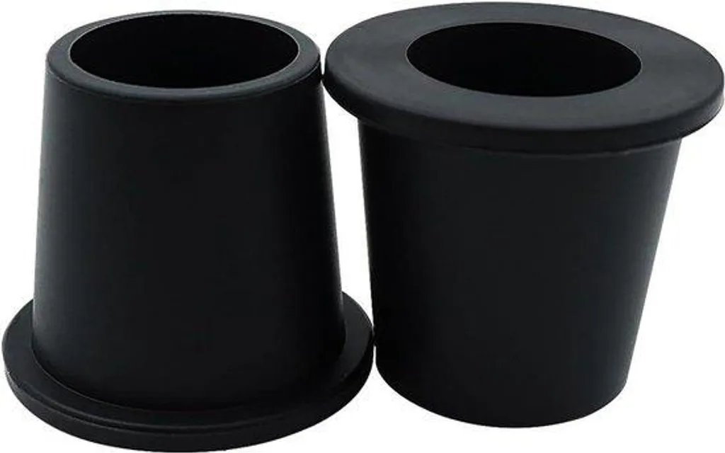 Petit parasol de table noir en silicone pour terrasse de café et patio