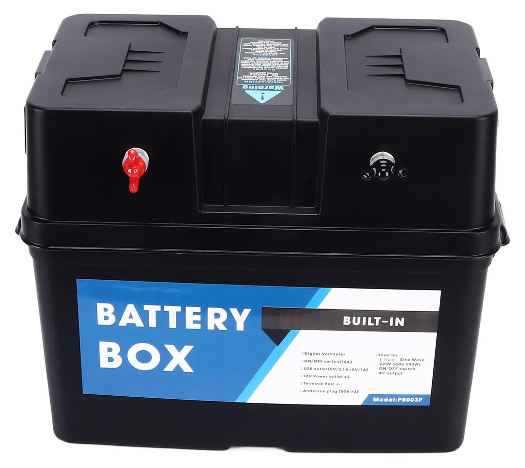 Station d'alimentation portable 500W avec convertisseur 12V 220V auto - 6