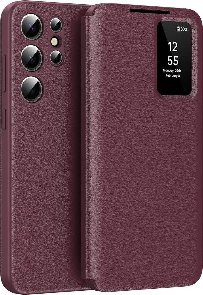 Custodia a libro in pelle per Samsung Galaxy S26 Ultra, con Immagine del prodotto 