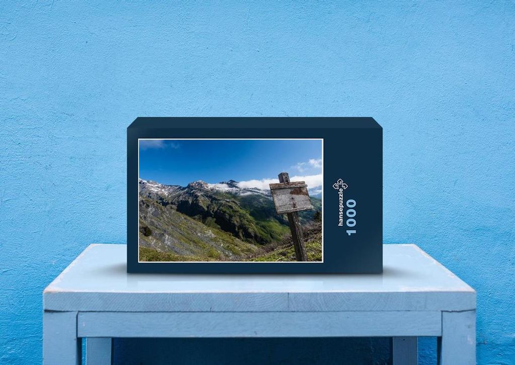 hansepuzzle 43916 - Wandern Puzzle, 1000 Teile, Reisen, 60,0 x 46,0cm mit hochwertiger Aufbewahrung, Kartonbox und wiederverschließbarem Beutel