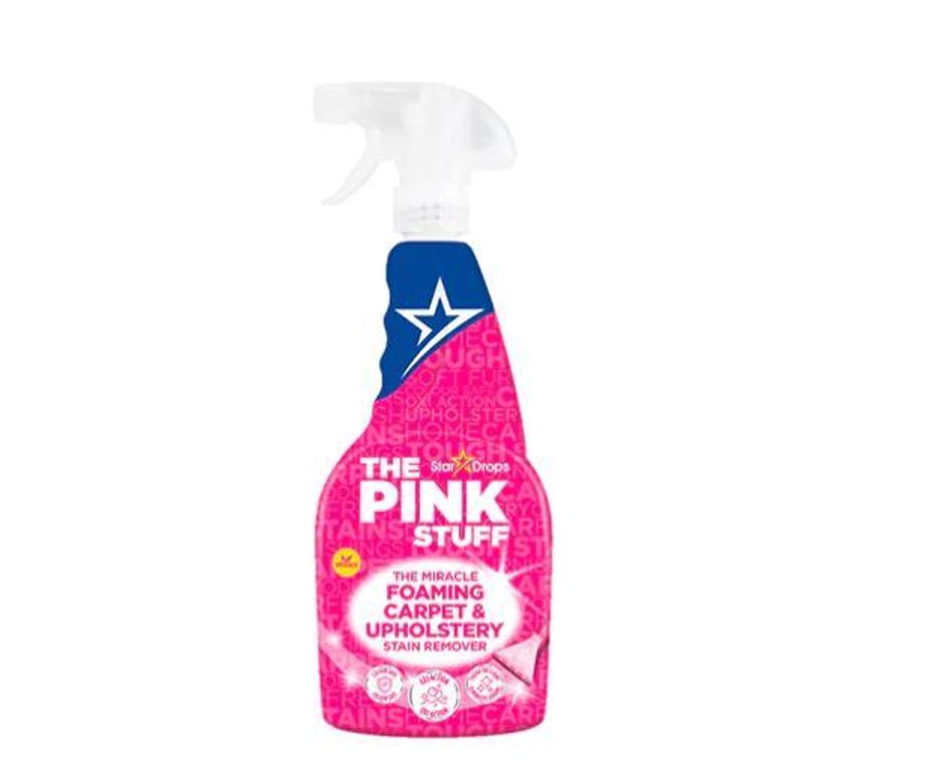 The Pink Stuff – Schäumender Fleckenentferner für Teppiche und Polster, 500 ml