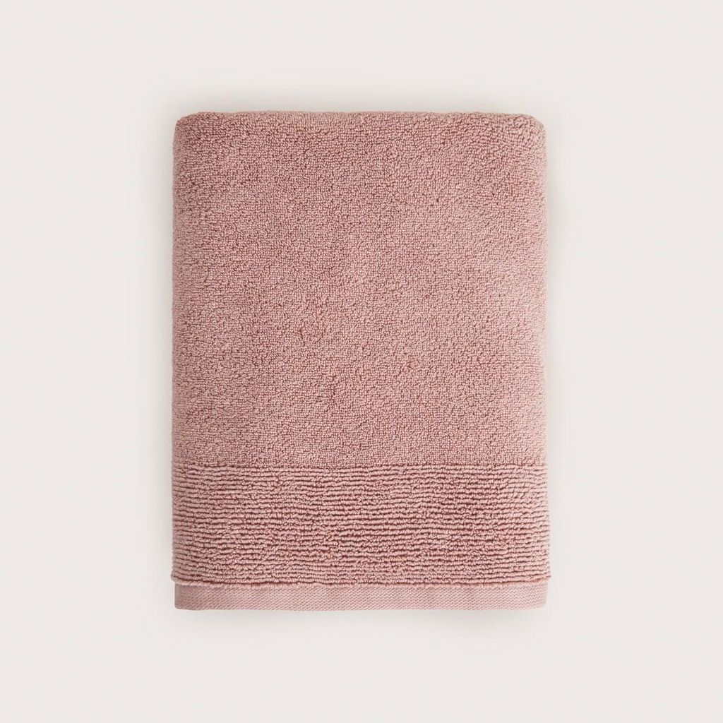 HOMLA DESMA rosa weiches 600 gsm Handtuch 70x130 cm