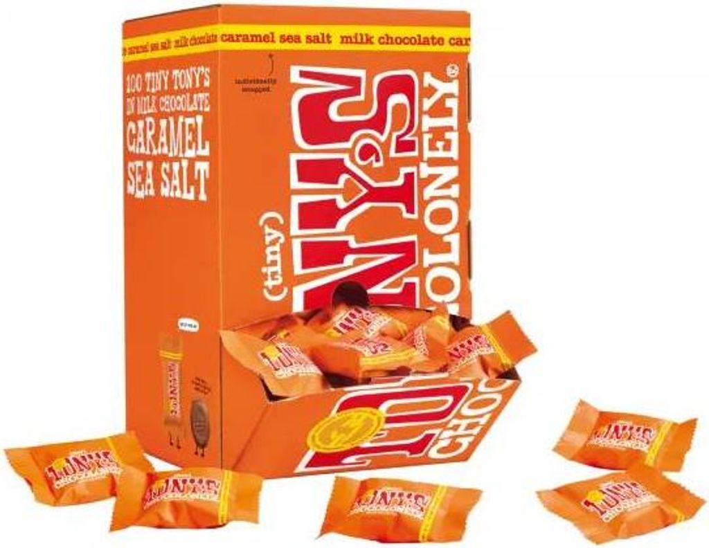 Tony's Chocolonely Tiny Tony's Karamel Zeezout (900 gr)