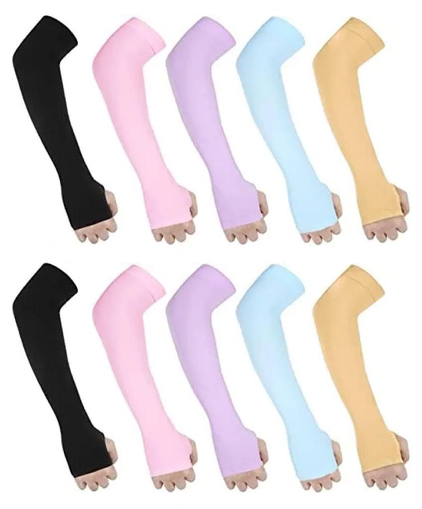 UV-Schutz Armstulpen 6 Stück, atmungsaktiv und schnell Produktbild 