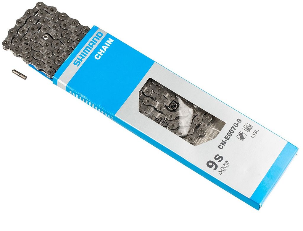 SHIMANO CN-E6070-9 Schaltungskette für E-Bike, 138 Glieder, Produktbild 