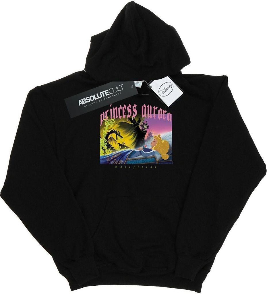 Disney - "Sleeping Beauty" Kapuzenpullover für Herren BI6746 (S) (Schwarz)