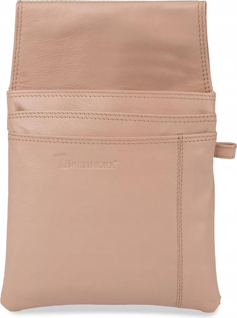 Porte-outil serveur en cuir beige : fini les poches de tablier percées