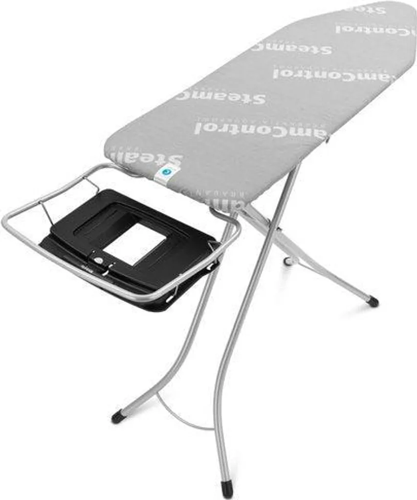 Table à repasser pour centrale vapeur Steam Control cadre gris robuste - 19