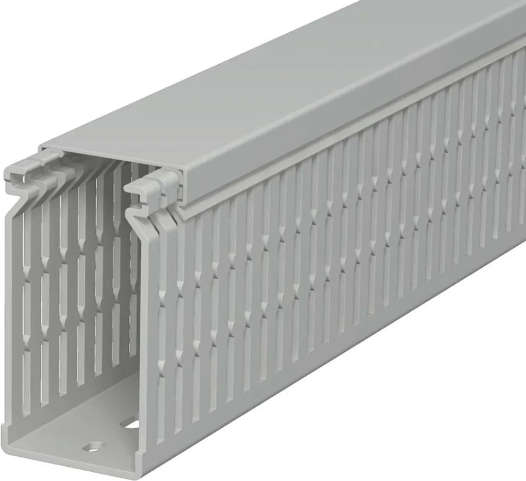 Goulotte de câblage LK4 N 80040 (6178227) pour armoire électrique grise