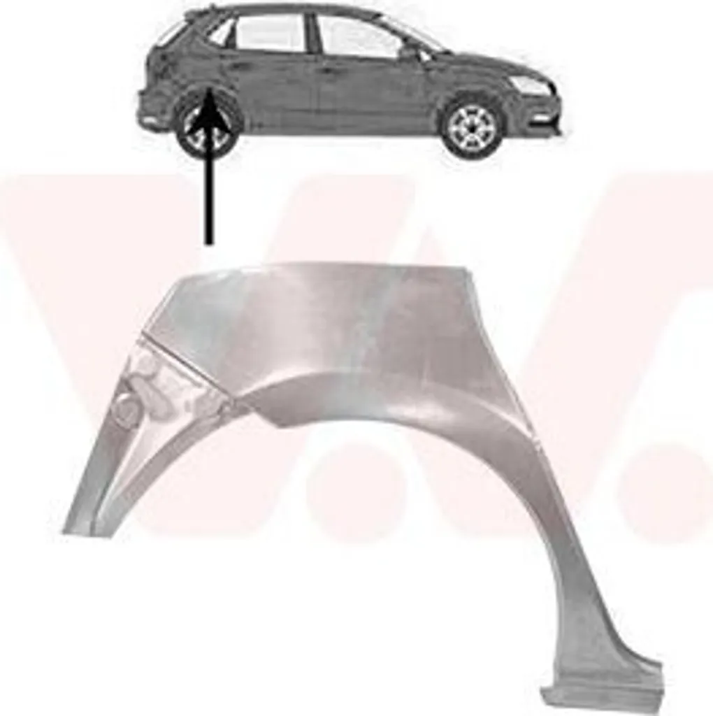 Panneau de réparation latérale pour VW Polo Berline et Hayon 2009-2017