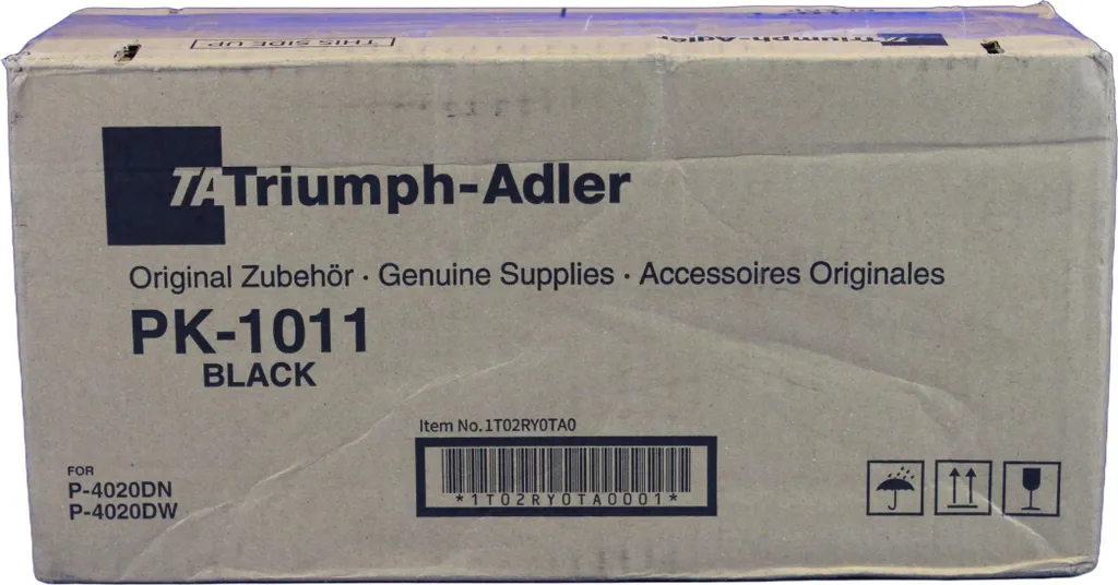 Cartouche toner noir PK-1011 1T02RY0TA0 haute capacité Triumph-Adler