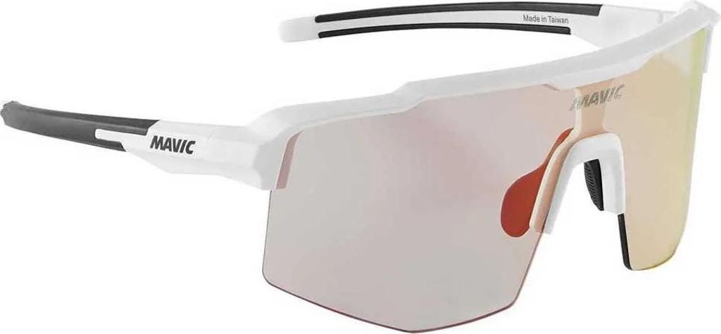 Mavic Brille MVS Shield Brille Shield Foto Kat.1-3 wh rot