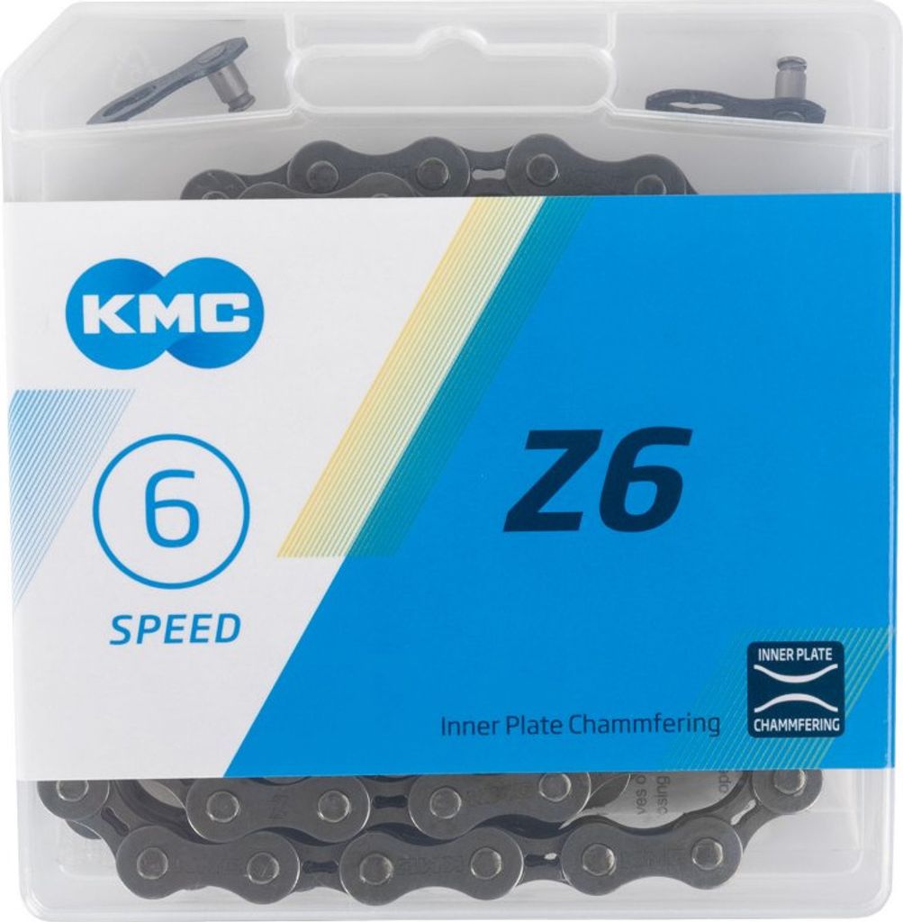 KMC reťaz Z6, sivá, 1/2 x 3/32, 114 článkov Obrázok produktu 