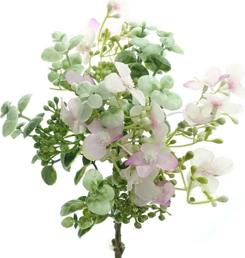 DEKO FLORALE Miniblüten Fliederfarben 35 cm - Kunstblumen