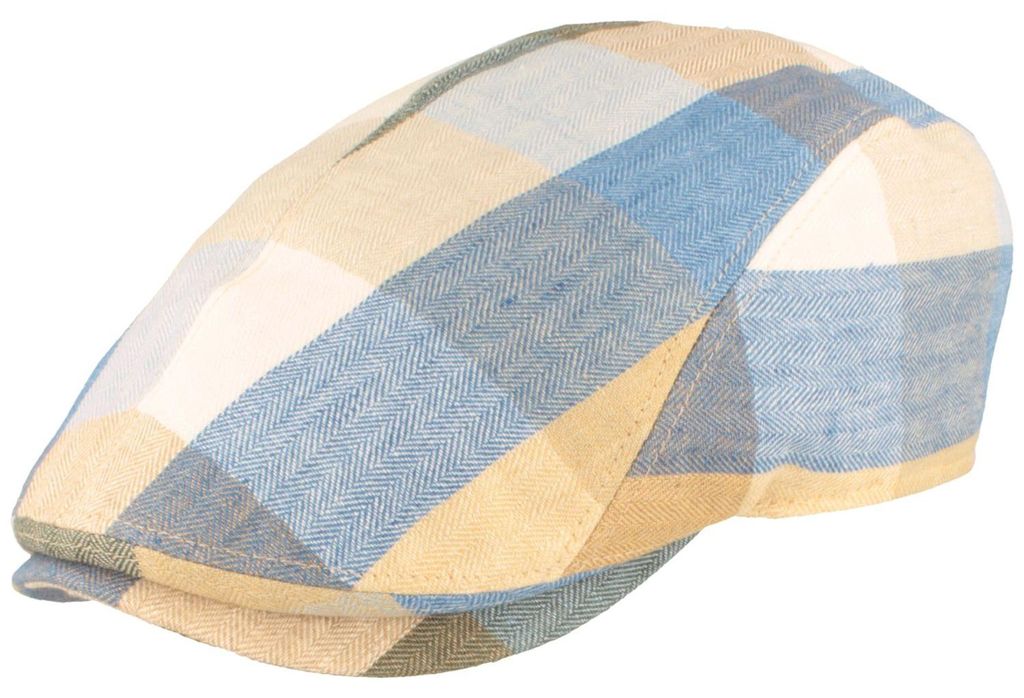 Göttmann Jackson Patchwork Cap aus Leinen mit UPF Produktbild 