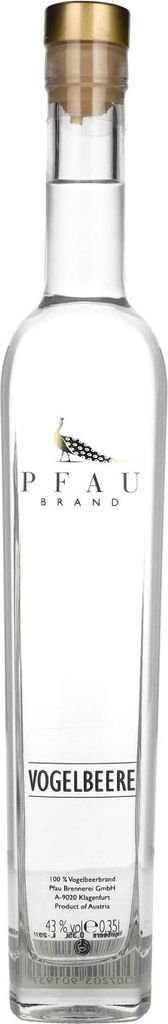 Pfau Brand Vogelbeere 43% Vol. 0,35l