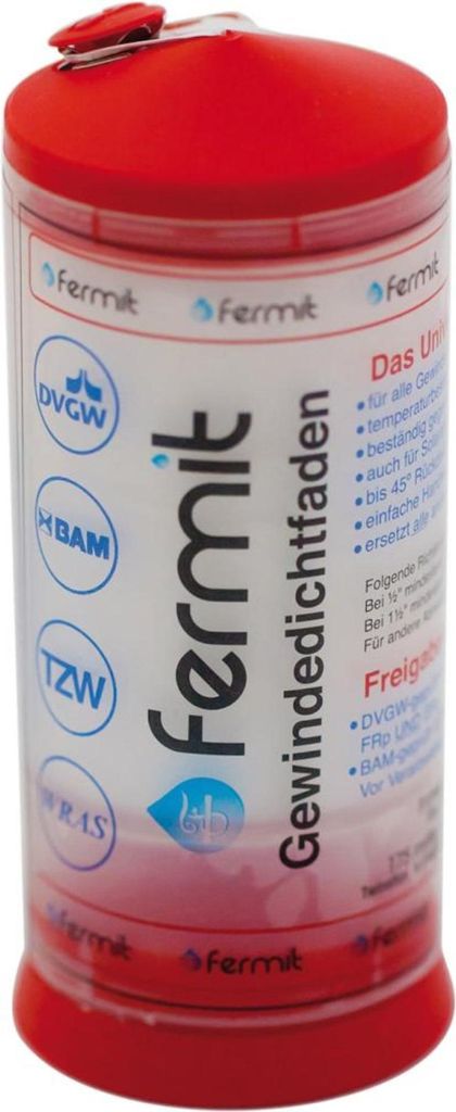Fermit PTFE-Gewindedichtfaden Gewindedichtfaden, 150m Teflon