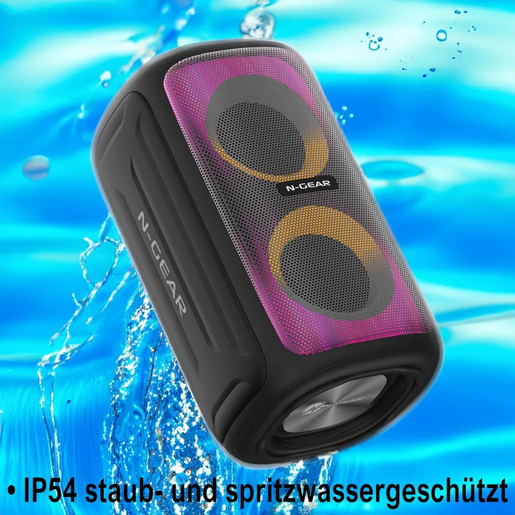 Enceinte de fête Bluetooth Party Box N-GEAR Juke 101 avec effets LED - 6