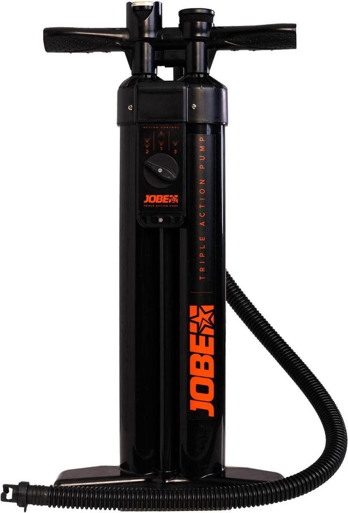 Jobe 410023001, Handluftpumpe, Schlauchboote, Schwarz, Rot, Produktbild 