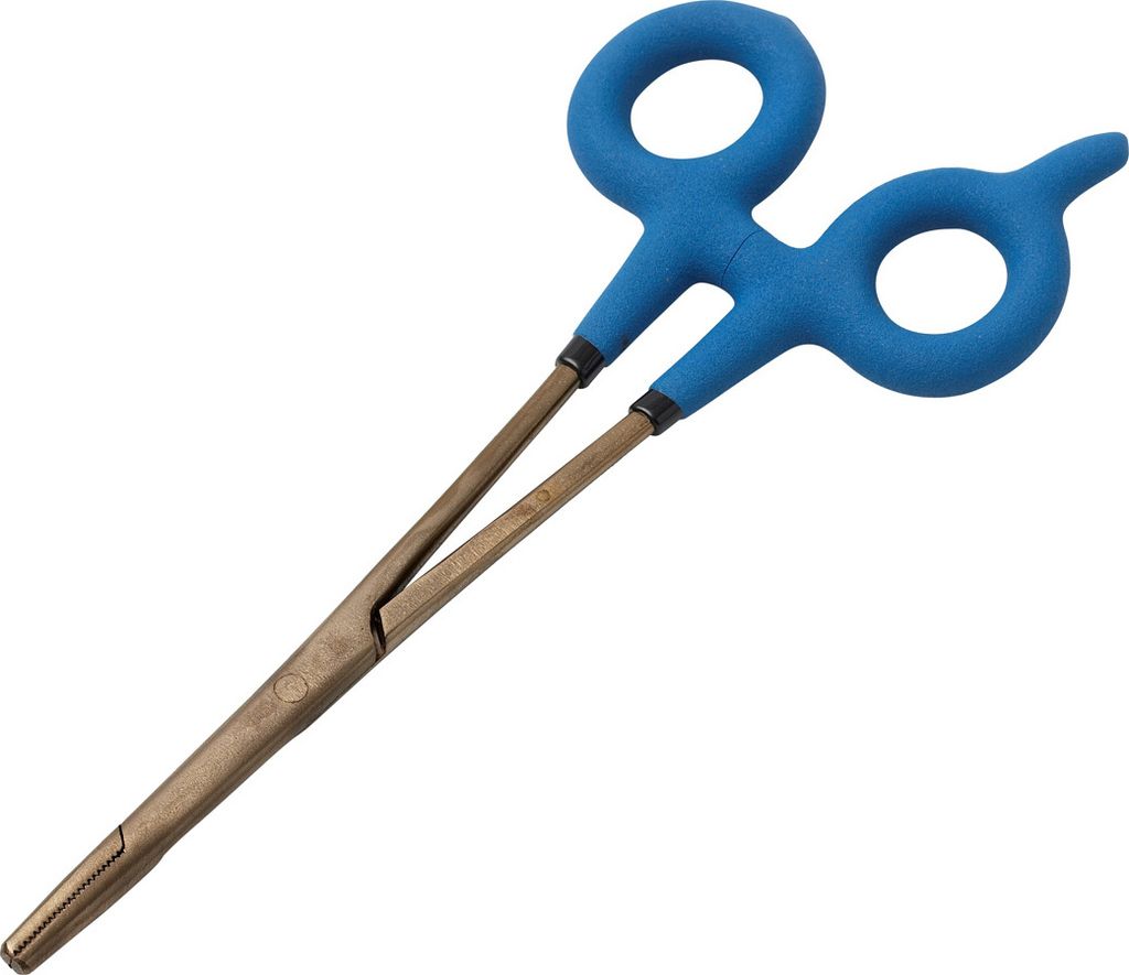 Kinetic Kinetic Cs Forceps Straight Nose 6.5'/17Cm Blue/Black