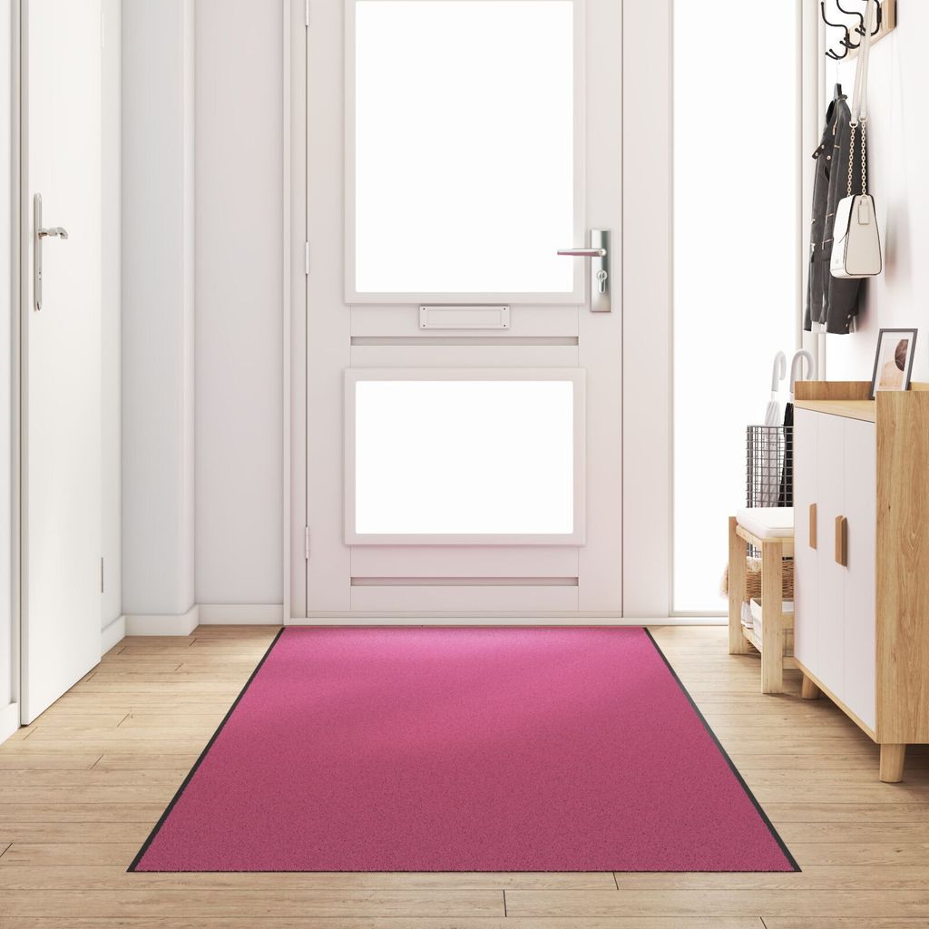 Möbel Fußmatte Waschbar Rosa 120x400 cm - Autofußmatten 4100744