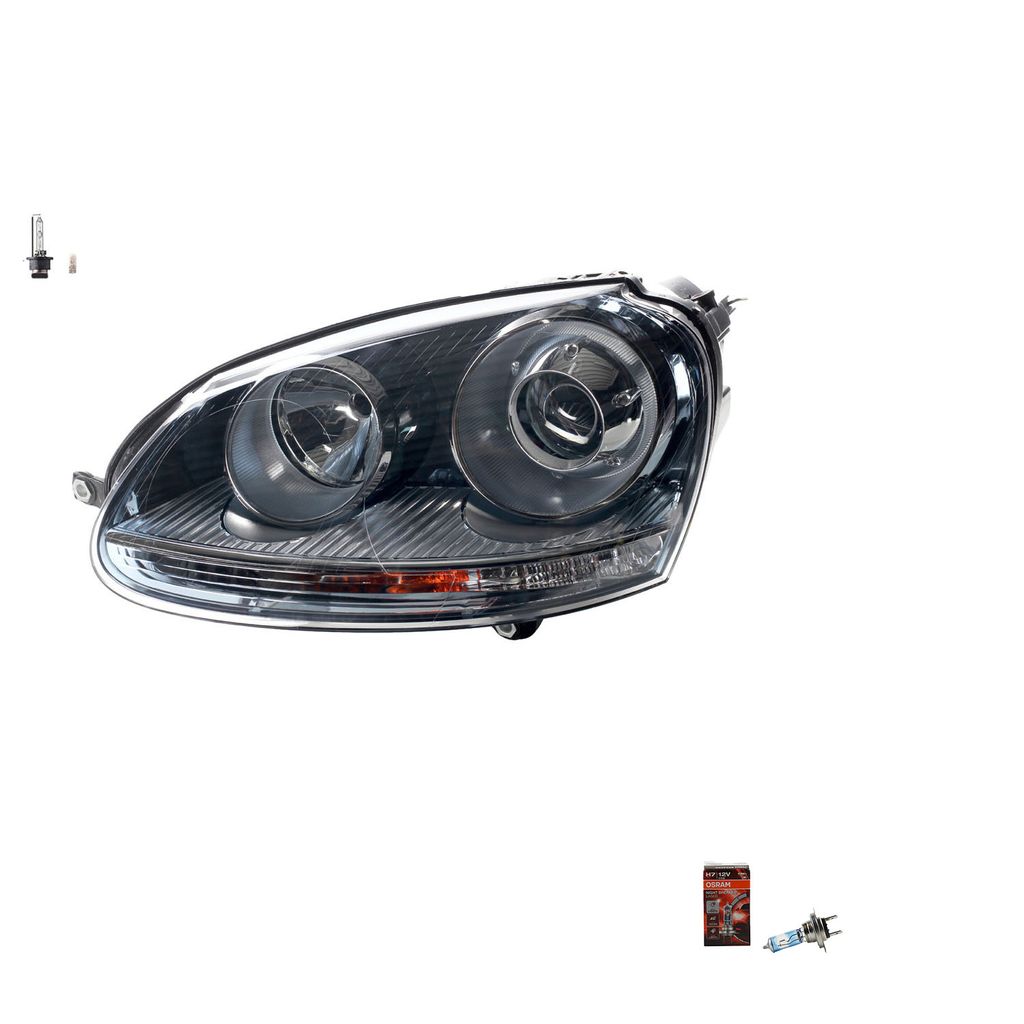 Johns, Scheinwerfer + Osram Night Breaker Laser passend für VW Golf V 1K 5M Links 1K6941039